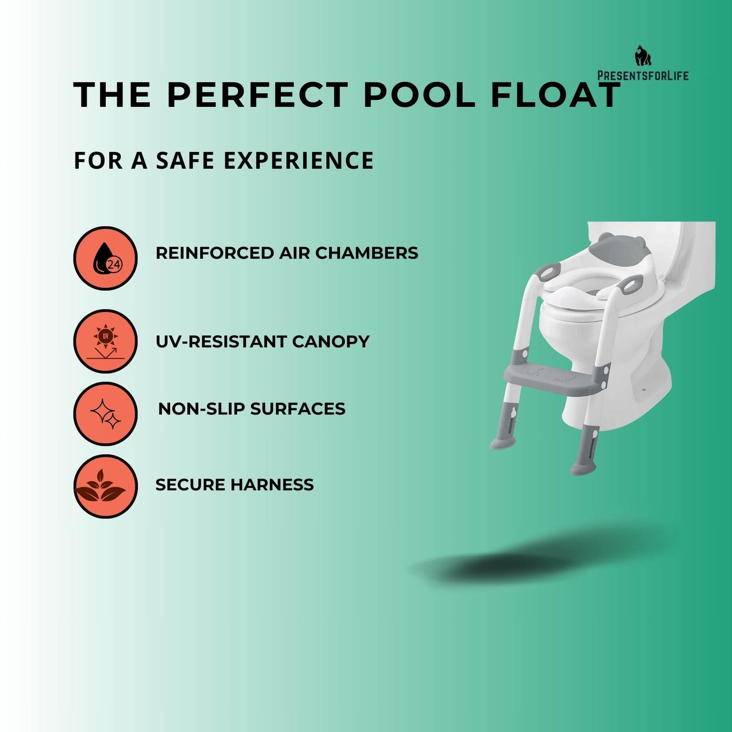AQUAGUARD™ - Infant Pool Float with UV Canopy