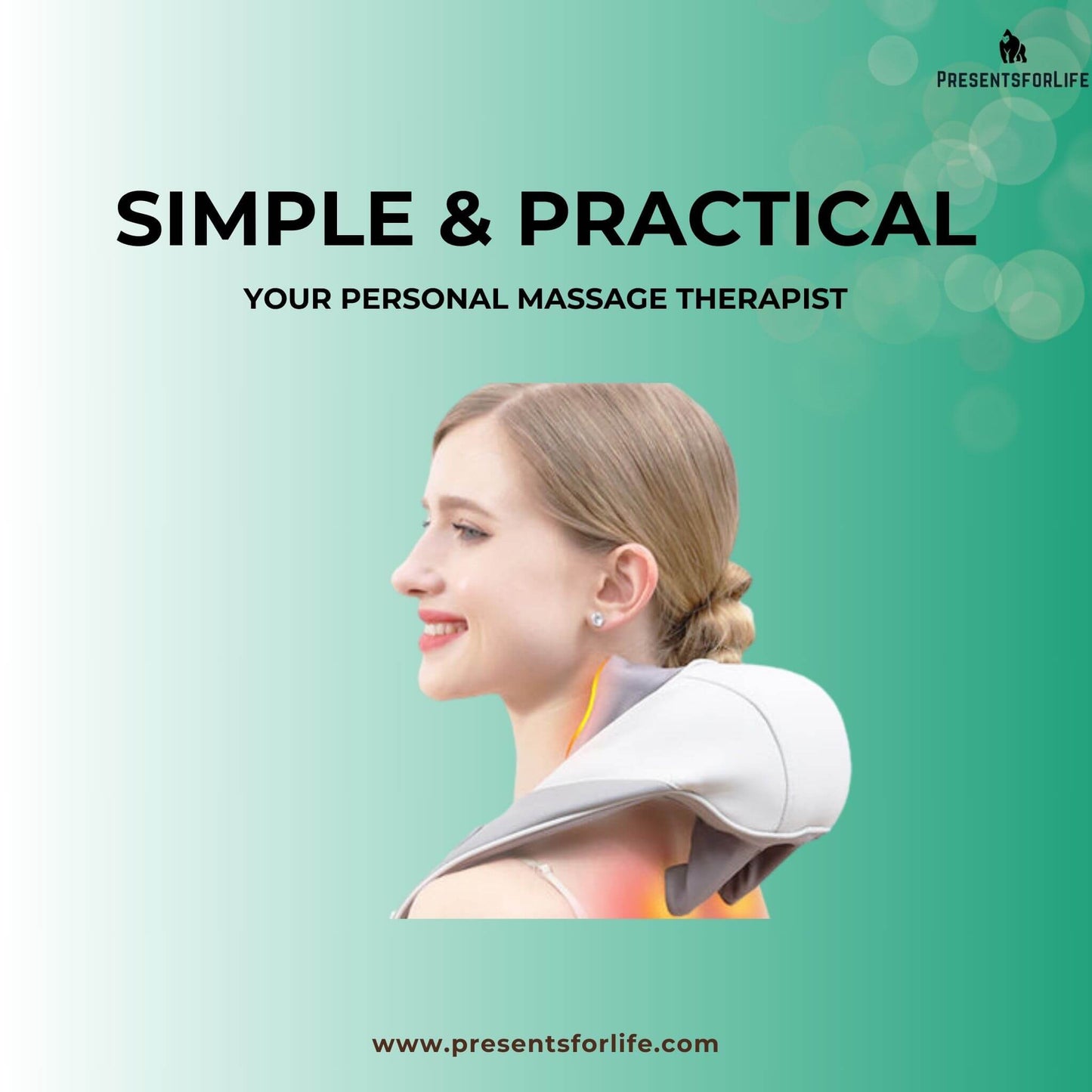 RELAXIX™ - STRESS-RELIEF NECK & SHOULDER MASSAGER