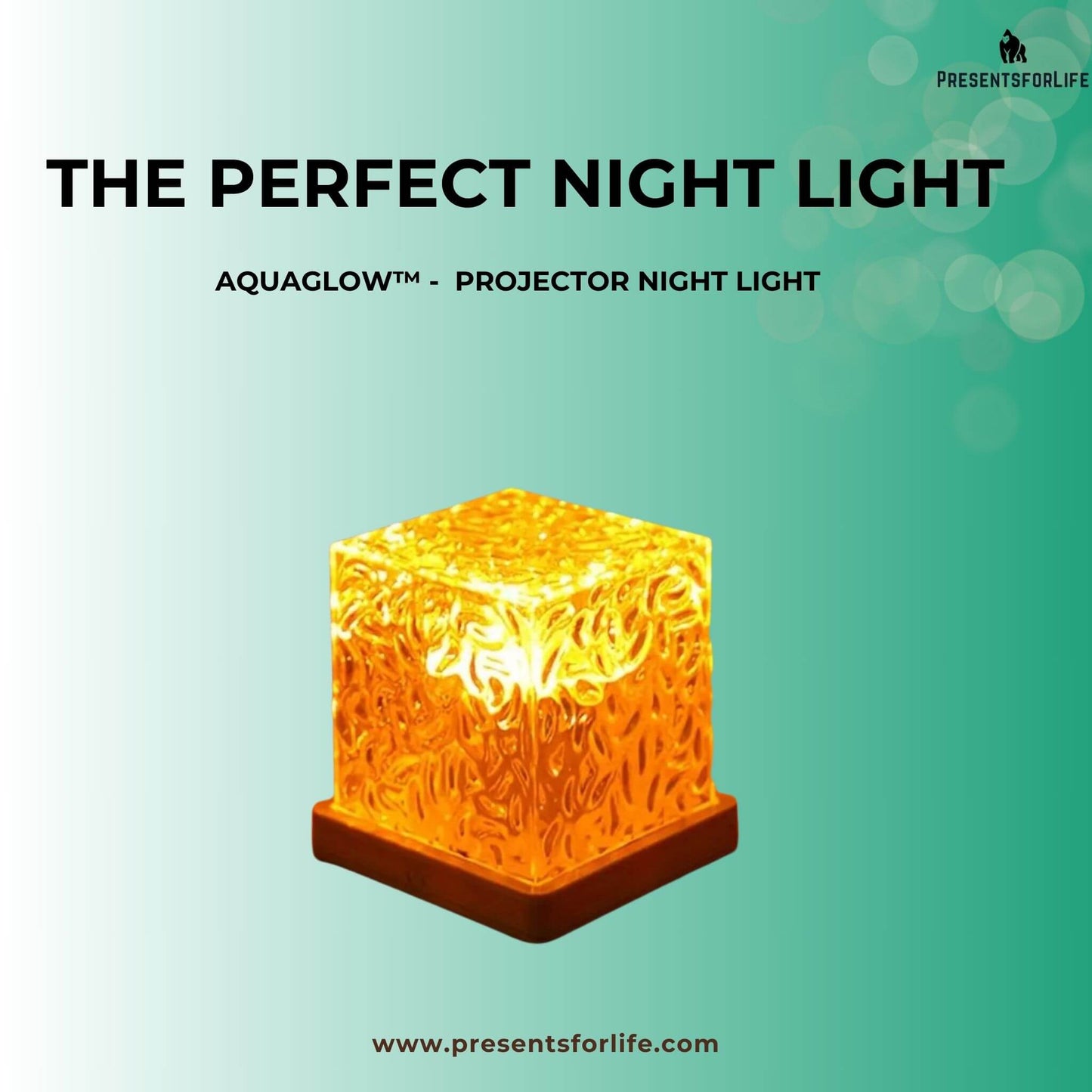 AQUAGLOW™ - Water Ripple Projector